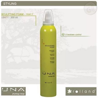 Kem bọt tạo kiểu ROLLAND UNA SCULPTING FOAM 300ml