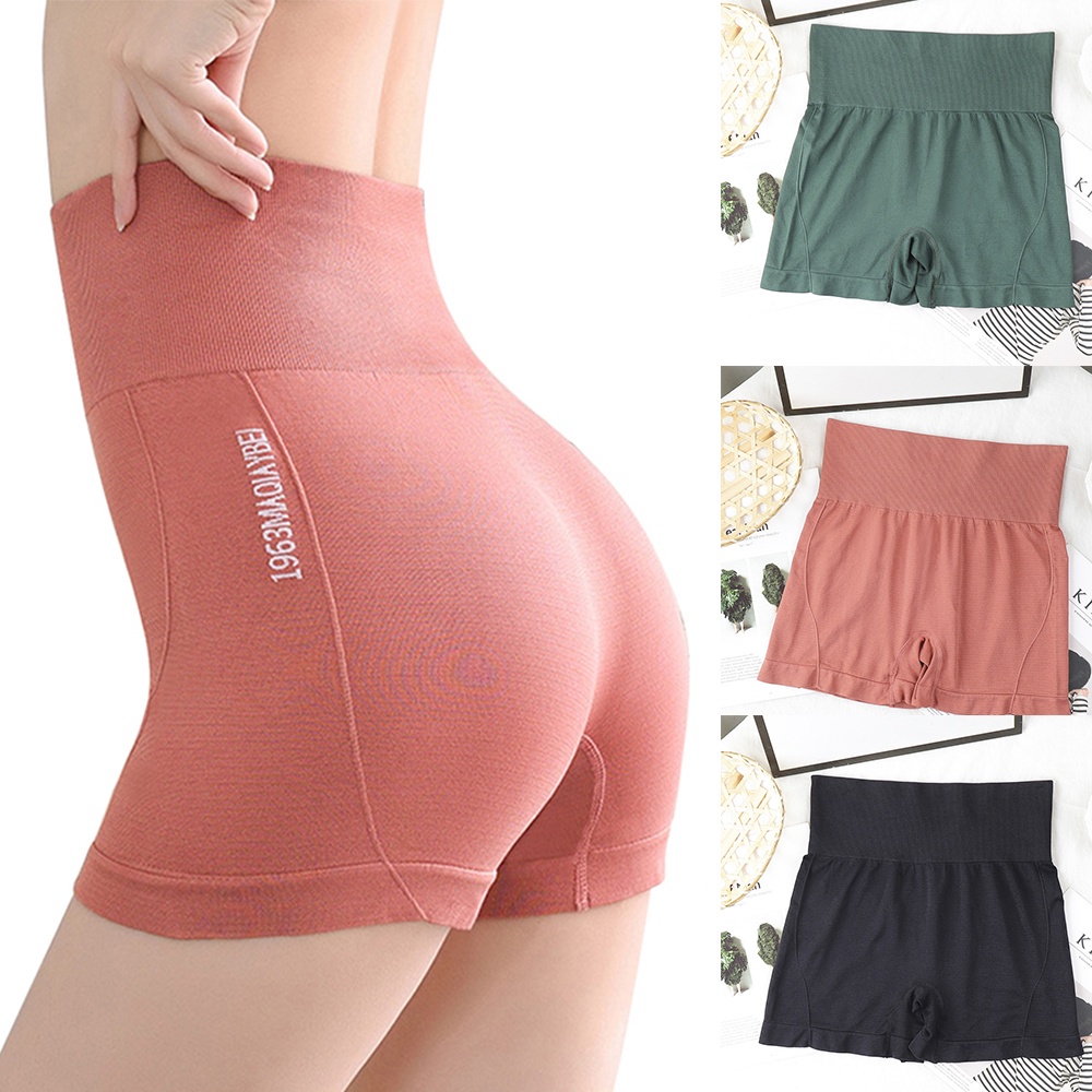 Quần Short Legging Tập Thể Dục / Yoga Lưng Cao Nhanh Khô Nhiều Màu Sắc Dành Cho Nữ Plus Size