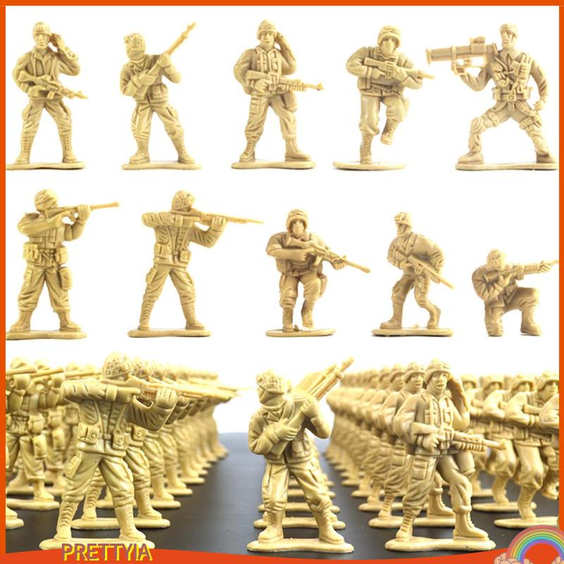 Set 100 mô hình lính quân đội 5cm