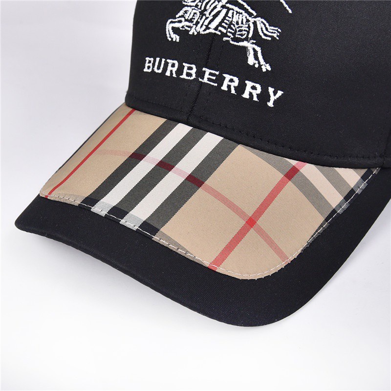 BURBERRY Thời Trang Mũ Lưỡi Trai Phong Cách Bóng Chày Cá Tính