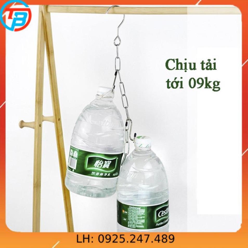 Dây xích inox treo quần áo thông minh tiết kiệm diện tích