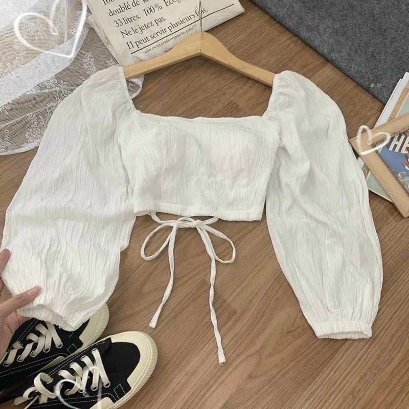 Áo CropTop Đan Day Lưng 🦋JENNA TOP🦋