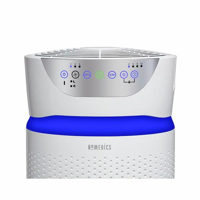 Máy lọc không khí TotalClean Deluxe UV 5-in-1 cho phòng lớn Homedics AP-T45