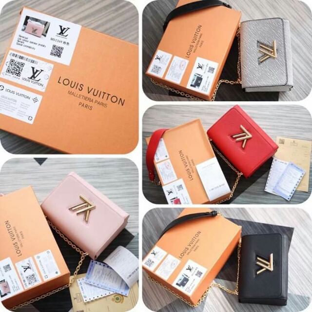 #LVTWIST MM spsl 
- Fullbox 
- Size: 24cm
-Chất liệu da tăm mềm - lót nhung cùng mầu vs túi kèm code & card