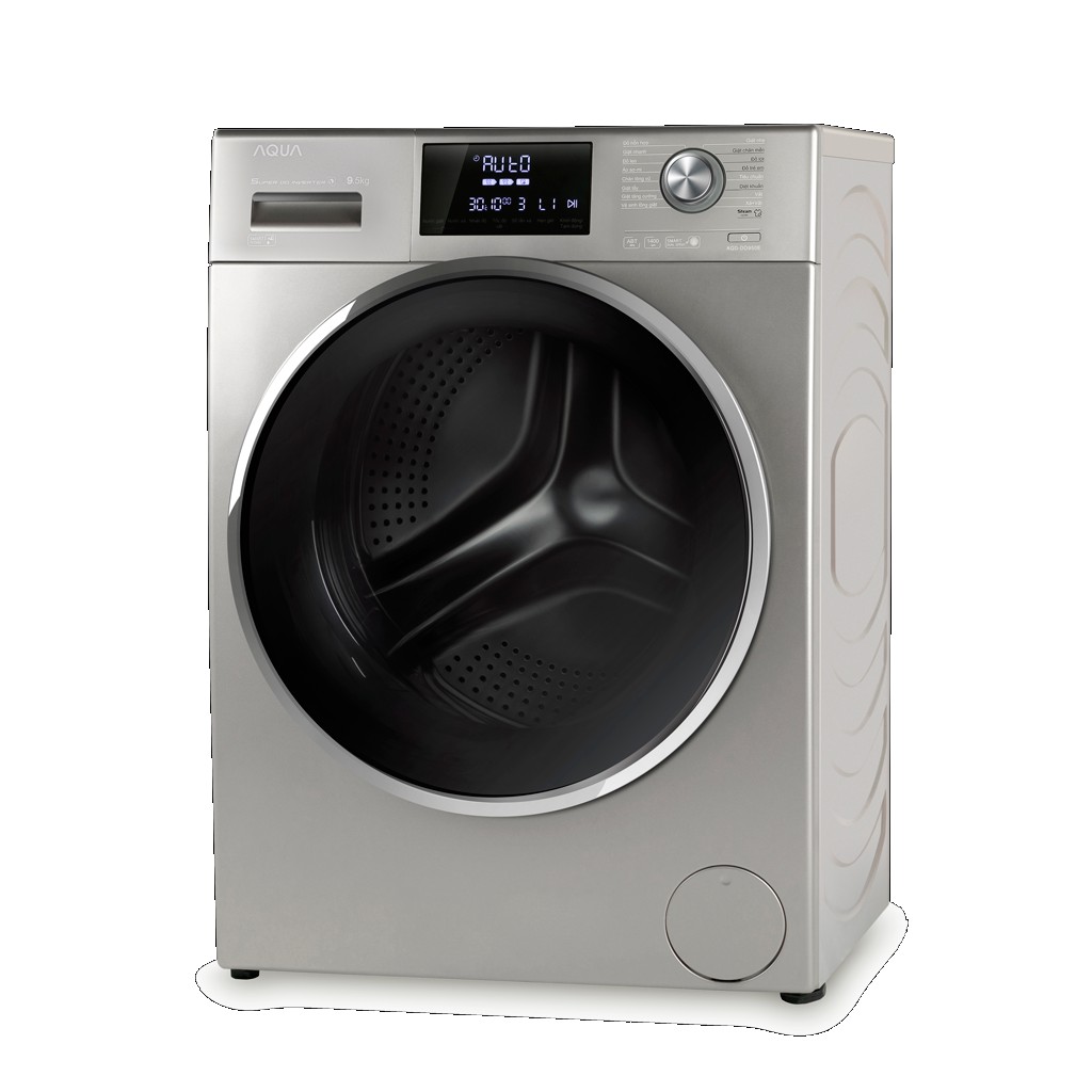 MIỄN PHÍ CÔNG LẮP ĐẶT- DD950E S Máy giặt Aqua Inverter 9.5 kg AQD-DD950E S