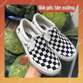 [Hot trend-Freeship] Giày NAM NỮ KẺ VANS CARO HOT NHAT 2020 GIÁ SỐC