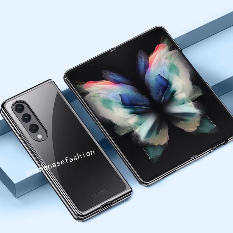 Ốp Điện Thoại Cứng Trong Suốt Chống Sốc Cho Samsung Galaxy Z fold 4 5G Fold4