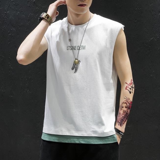 Áo 3 Lỗ Nam , Áo Thun Nam Cổ Tròn TankTop Form Rộng Co Giãn Đẹp Cao Cấp Chất Cotton Thoáng Mát