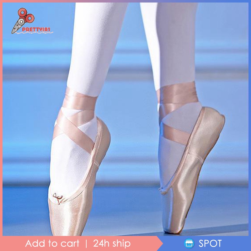 (Pre1-8) ✨Hàng sẵn sàng✨Giày Múa Ba Lê Vải Satin Mềm Cho Nữ