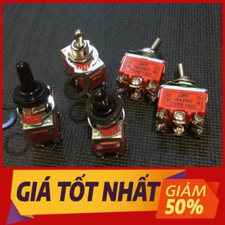 [-FreeShip-] Công tắc gạt đảo chiều động cơ 1322 -6 chân núm chống nước (5 bộ ) [GiáTốt]