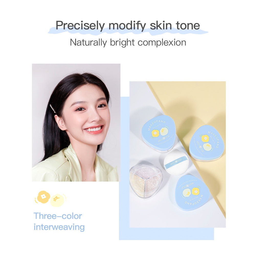 Phấn phủ dạng bột GECOMO kiềm dầu lâu trôi 3 màu tùy chọn | BigBuy360 - bigbuy360.vn