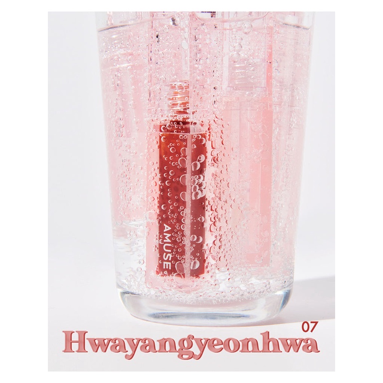 Son AMUSE siêu lì, mềm môi DEW TINT hot Chứng nhận chuyên môn về Vegan Europe