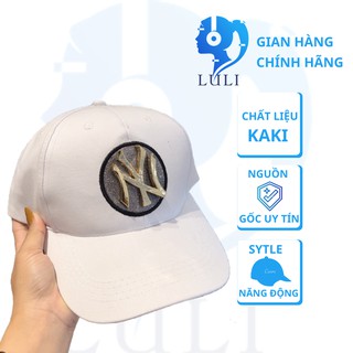Mũ lưỡi trai, nón lưỡi trai logo ny nổi cực đẹp bl-004