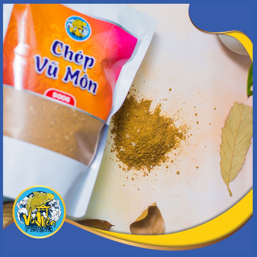 Mồi câu cá CHÉP VŨ MÔN Siêu nhạy  500G-VŨ MÔN NINH BÌNH