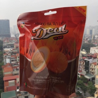 Trứng ăn liền Devi vị cay - Gói 5 quả