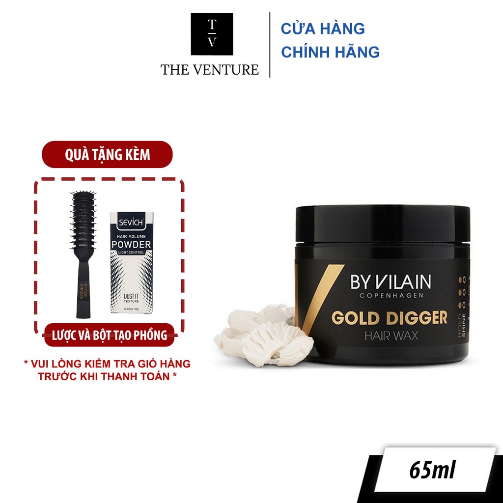 Sáp Vuốt Tóc Nam By Vilain Gold Digger Chính Hãng - 65 ml