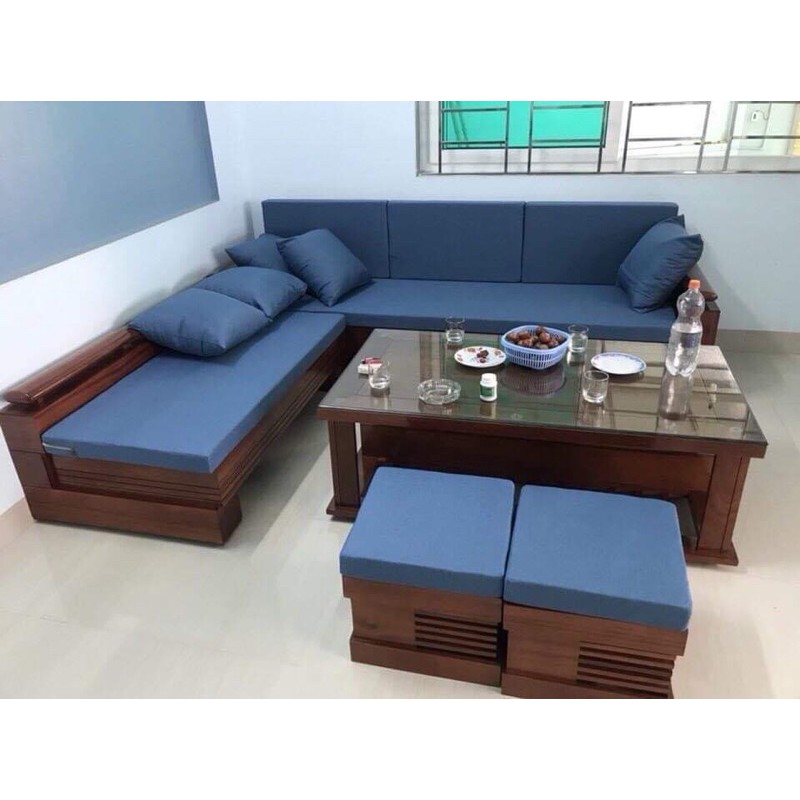 bộ bàn ghế phòng khách sofa