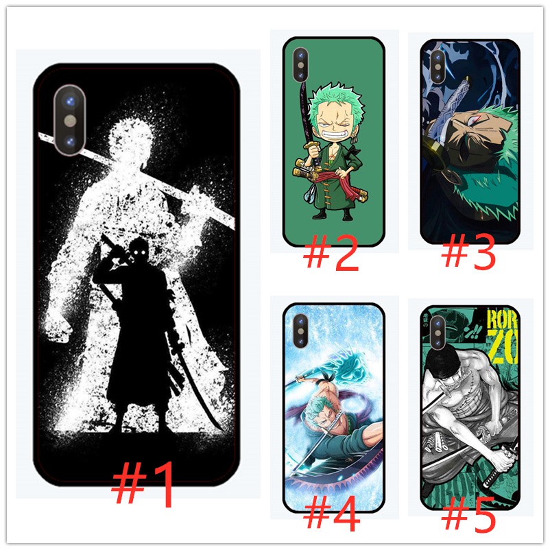 Samsung Galaxy C5 C7 C9 Pro C8 C10 A530 A920 Printed Shell Black soft Phone case Roronoa Zoro one piece