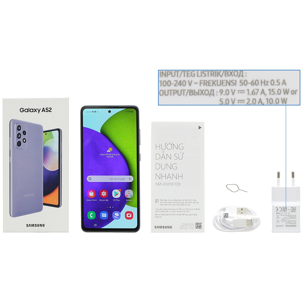 [Nguyên Seal] Điện thoại Samsung Galaxy A52 (8GB/128GB) - Hàng Chính Hãng | BigBuy360 - bigbuy360.vn