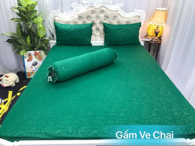 Bộ Drap Thun Gấm Hàn Quốc Cao Cấp  Có Sẵn 40 MÀU. LẤY MÃ GIẢM GIÁ SHOP ĐỂ ĐƯỢC MIỄN PHÍ VẬN CHUYỂN