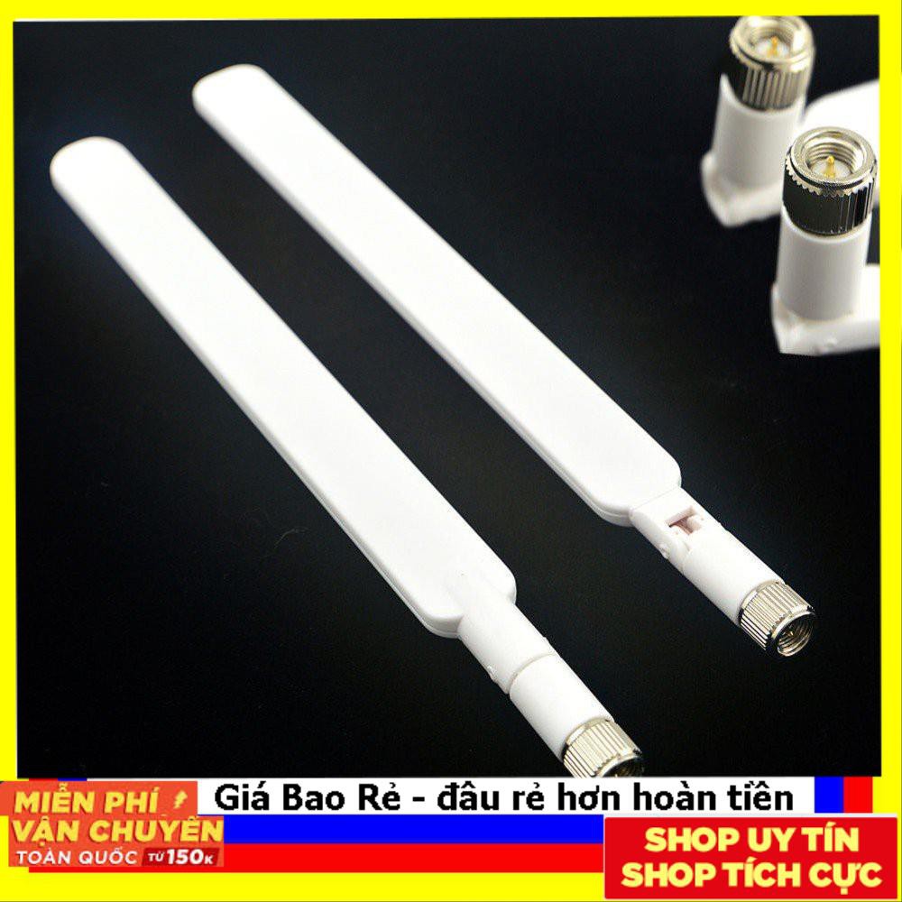 Anten 3G/4G chuẩn SMA màu trắng 8dBi dành cho Huawei B681, B683, B686, B593, B310, B315, E5186