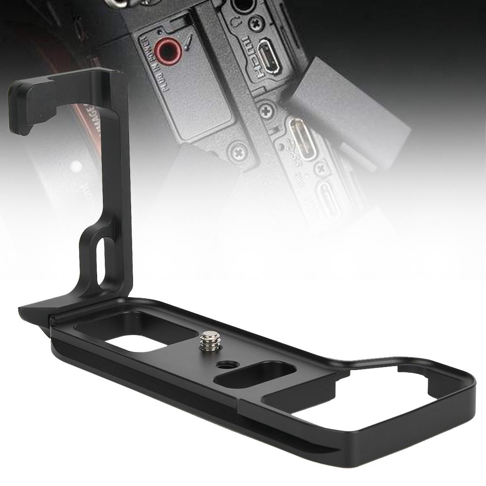 Metal Quick Release L-plate Bracket Vertical Hand Grip Holder for Sony A9 A7R3 M3 Camera