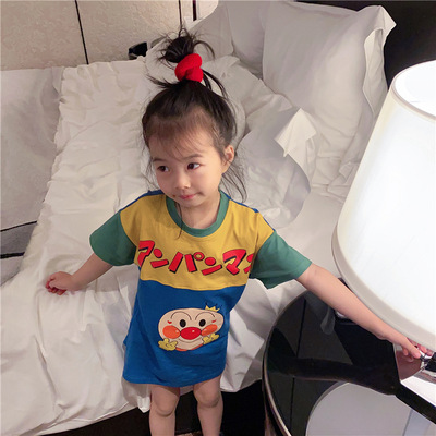 Áo thun ngắn tay phong cách Hàn Quốc cho bé gái