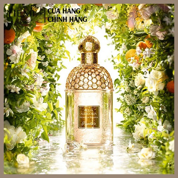 [𝘊𝘩𝘪́𝘯𝘩 𝘏𝘢̃𝘯𝘨] nước hoa cao cấp Guerlain Aqua Allegoria Nerolia Bianca – 5/10/20ml hương cam chanh dành cho cả nam và nữ