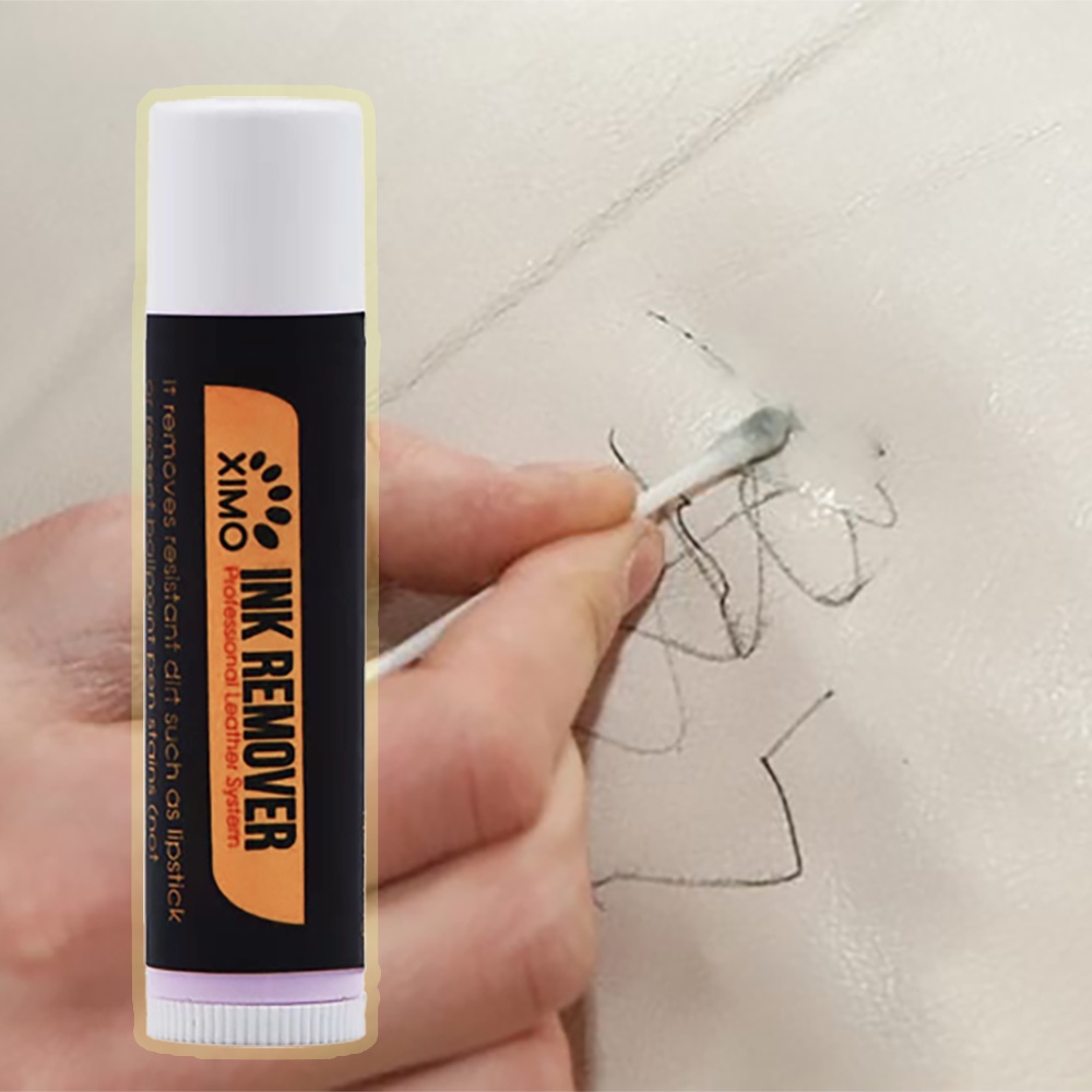 Bút tẩy vết mực bút bi trên đồ da Ximo Ink Remover Leather cho Giày, Ghế, Sofa, Túi Ví, Áo Da (XI13)