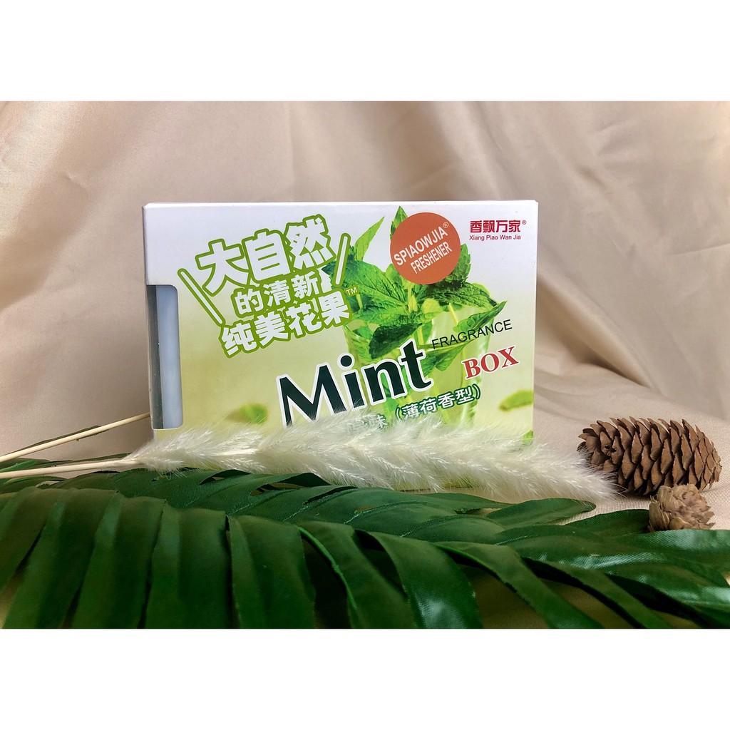 Sáp thơm để trong xe hơi hương dứa,  dâu, nhài, bạc hà nội địa TQ để xe ô tô, phòng ngủ, phòng tắm,...