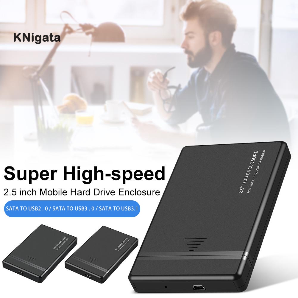 Hộp Đựng Ổ Cứng Ngoài Sata Hdd Usb 2.0 / 3.0 / 3.1 2.5inch | BigBuy360 - bigbuy360.vn