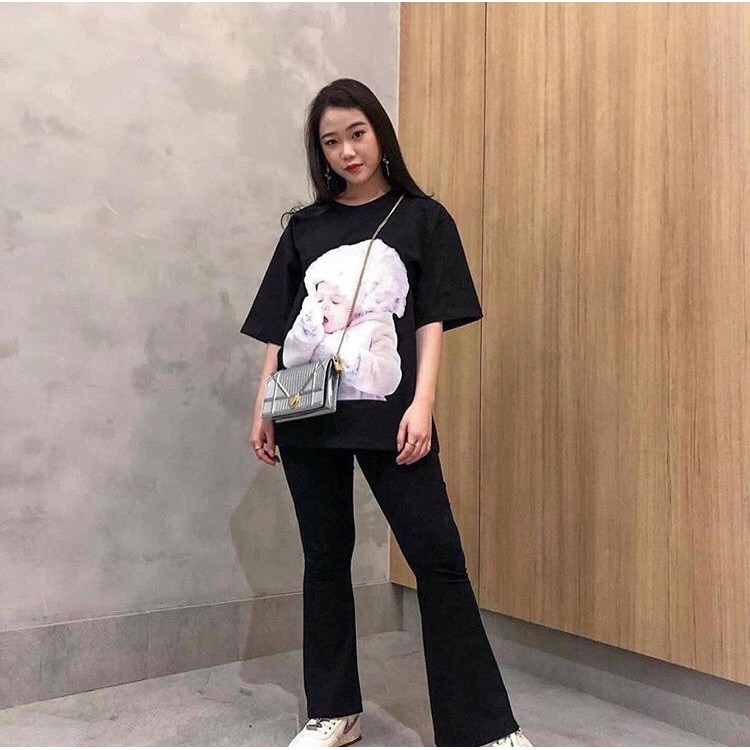 Áo thun Acme de la vie SNOW , áo thun ADLV form rộng tay lỡ oversize chất cá tính siêu cute | BigBuy360 - bigbuy360.vn