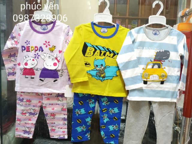 (BẢNG 1) BỘ COTTON DÀI TAY XUẤT HÀN QUẢNG CHÂU CAO CẤP MẪU MỚI 2019(10-16KG)