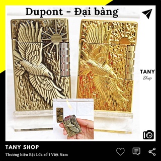 Bật đồng nguyên khối ngoài trời mẫu DUPONT bản hình đại bàng lữa ngọn - TANY SHOP DU01