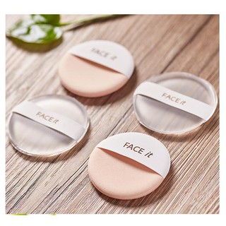 Set 2 mút tán kem nền bằng silicon + xốp tiện dụng cao cấp