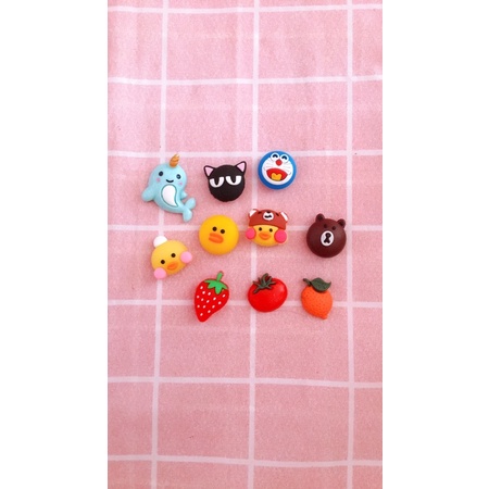 Set 10 charm theo chủ đề