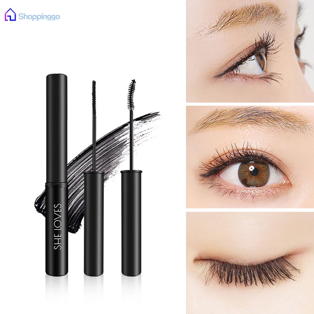 Mascara màu đen kháng nước không nhòe nhanh khô tạo kiểu lông mi
 | BigBuy360 - bigbuy360.vn