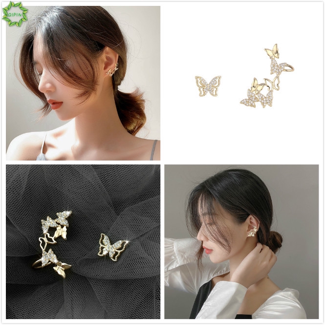 Đôi Bông Tai Hình Bướm Thời Trang Nữ Tính