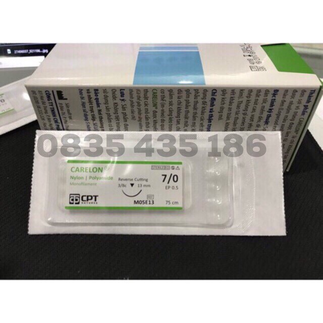 CHỈ PHẪU THUẬT NYLON 7/0 LẺ