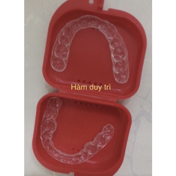 1 cặp khuôn Máng tẩy trắng răng