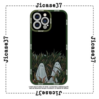 Ốp lưng iphone và samsung xiaomi oppo cạnh vuông Jicase Ma đáng yêu nền đen 