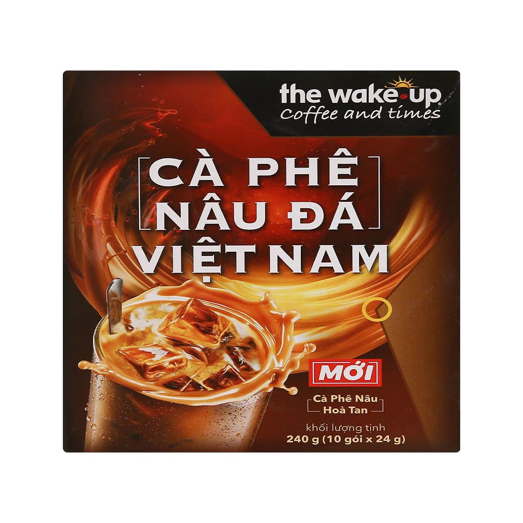 Cà phê nâu đá Việt Nam Wake Up 240g