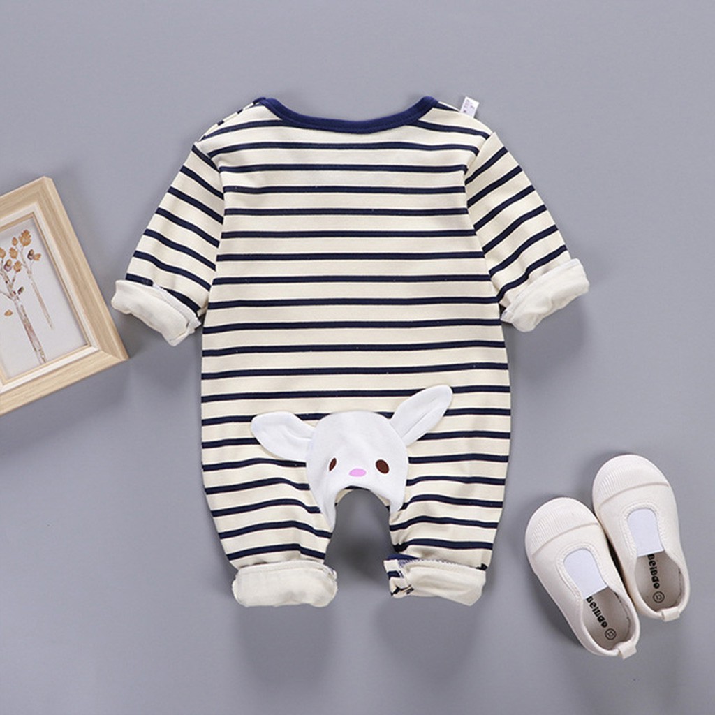 Bodysuit cho bé body liền thân dài tay cho bé trai gái sơ sinh Mẫu Mới hàng QC đẹp in hình cực yêu từ 3-12kg – BD15