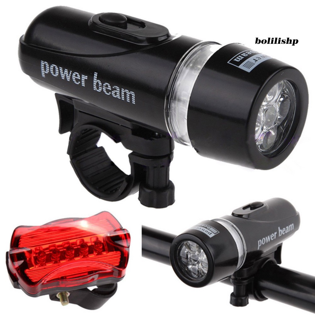Bộ 2 Đèn Led Gắn Phía Trước Xe Đạp Tiện Lợi