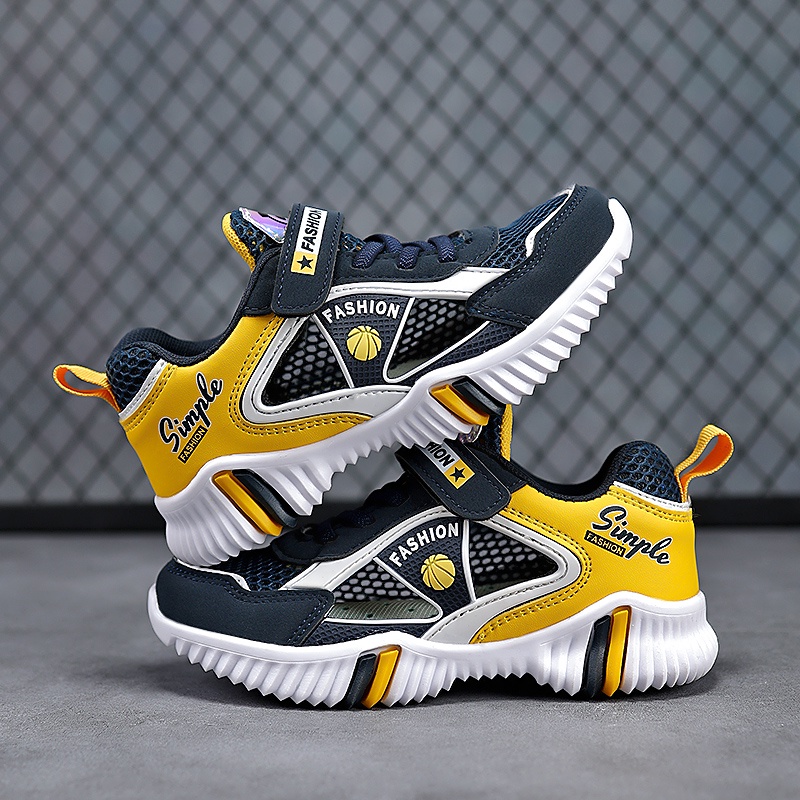 Giày Thể Thao Lưới Thoáng Khí Siêu Nhẹ Thời Trang Mùa Xuân Mới Cho Bé Trai 2022