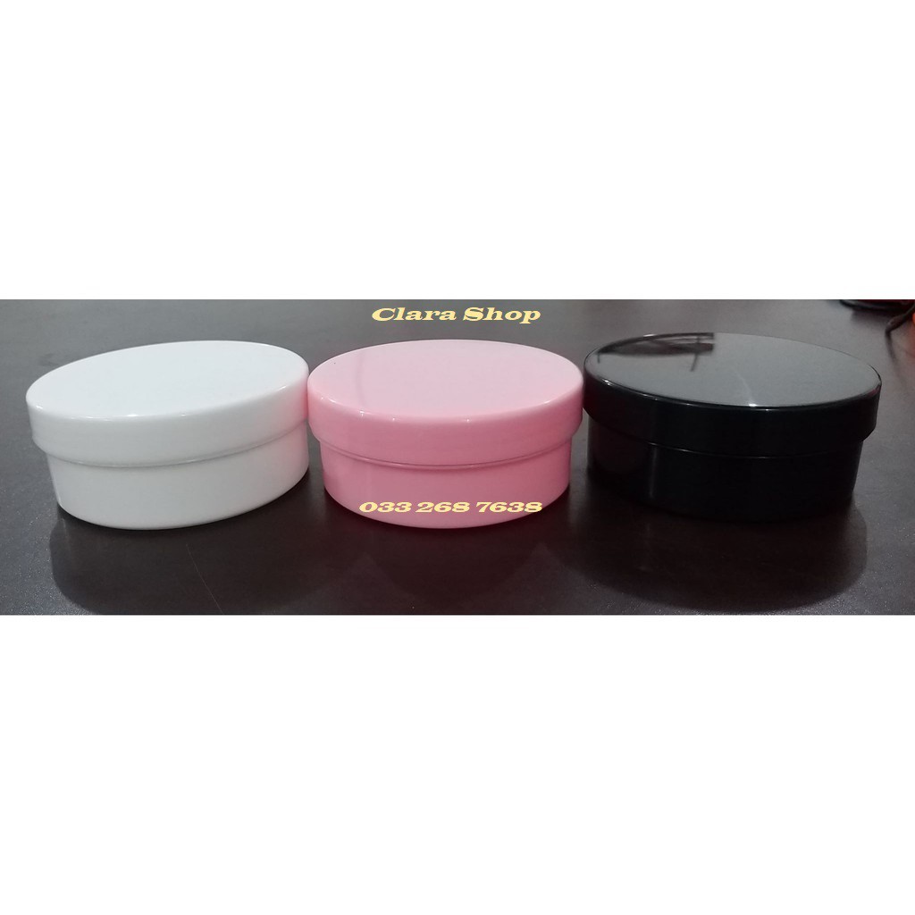 Hủ đựng kem 250g hoa văn trơn