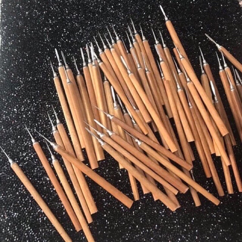 Lấy khoé cán gỗ nail