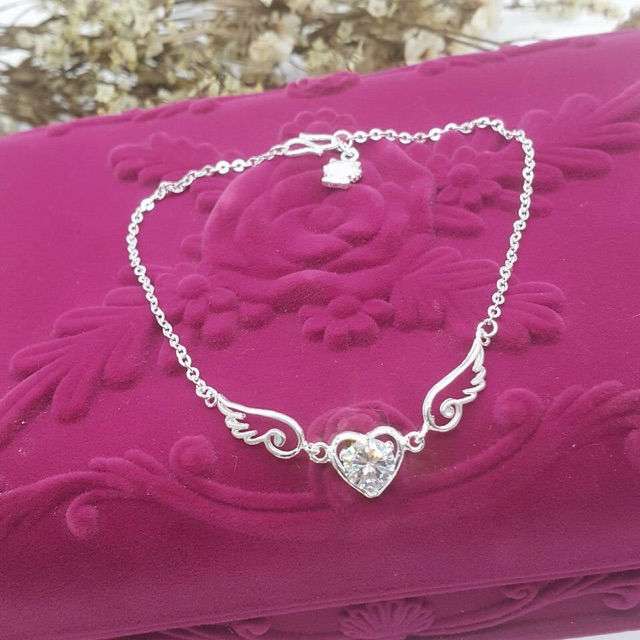 Lắc chân thiên thần bạc đẹp | BigBuy360 - bigbuy360.vn