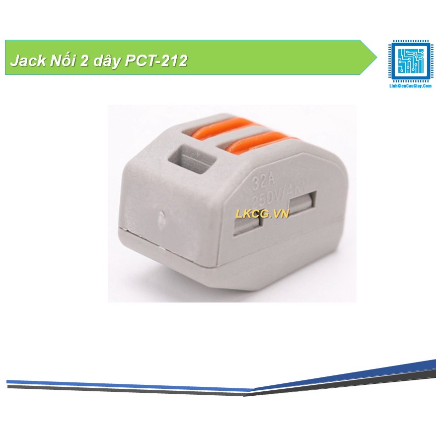 Jack Nối 2 dây PCT-212