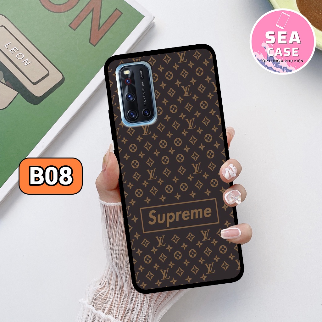 Ốp lưng VIVO V19 hình guccii,supr đẳng cấp,siêu bền – ốp nhựa chống trầy,chống va đập